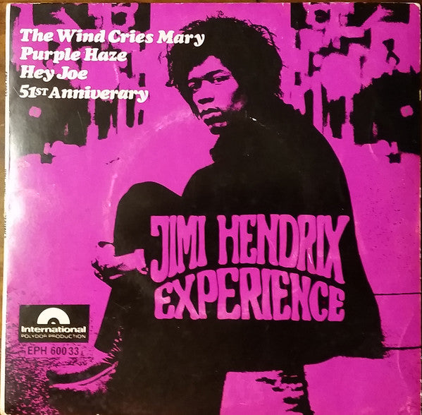 The Jimi Hendrix Experience : The Wind Cries Mary (7", EP, Mono, Bla)