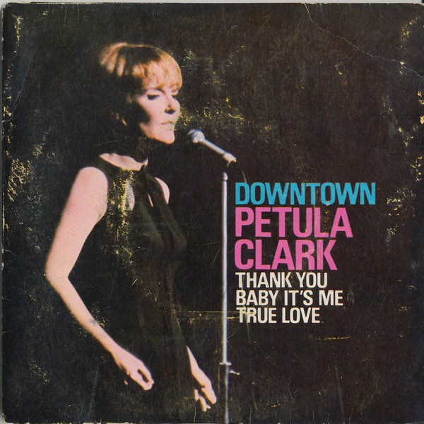Petula Clark : Downtown (7", EP, Mono)