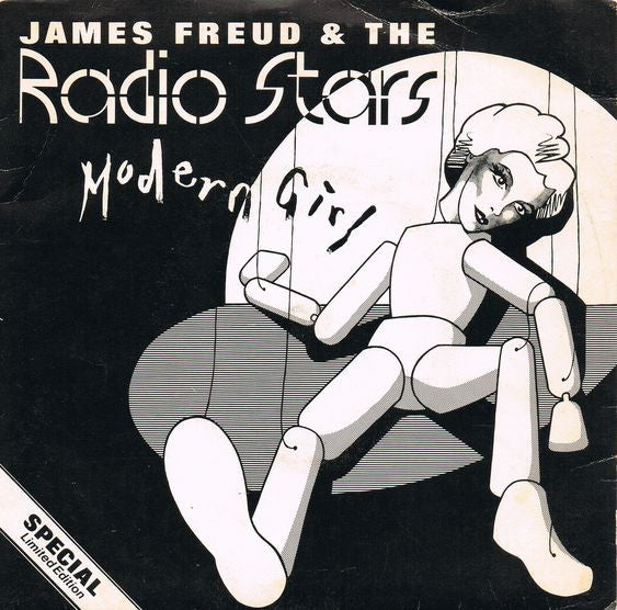 James Freud And The Radio Stars : Modern Girl (7", Single)