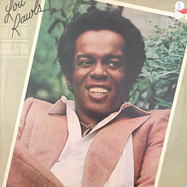 Lou Rawls : Let Me Be Good To You (LP, Album)