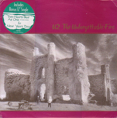 U2 : The Unforgettable Fire (LP, Album + 12", Single, Ltd)