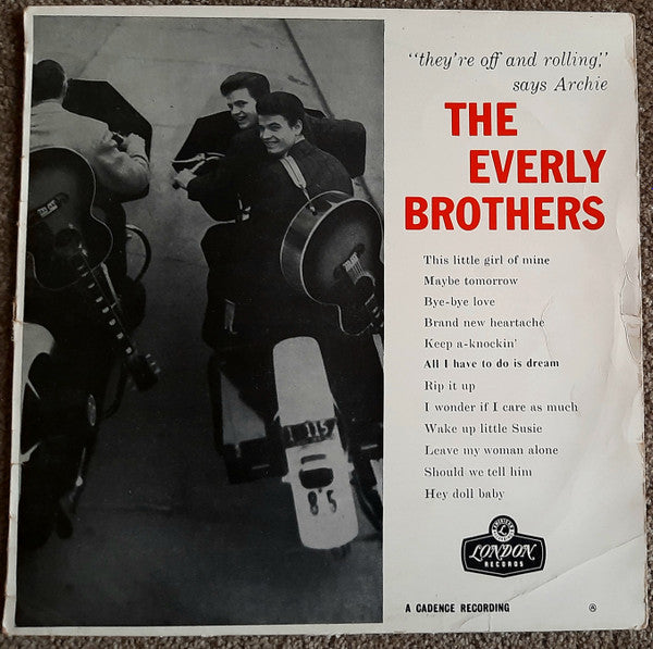 Everly Brothers : The Everly Brothers (LP, Album, Mono)