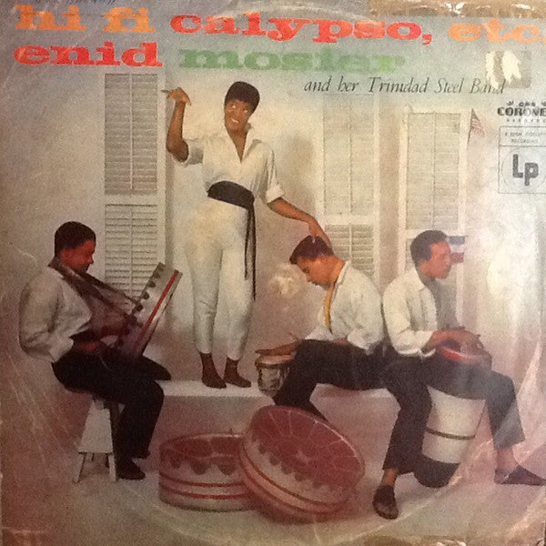 Enid Mosier And Her Trinidad Steel Band With Clarence Williams' Trio (2) : Hi Fi Calypso, Etc. (LP, Album)