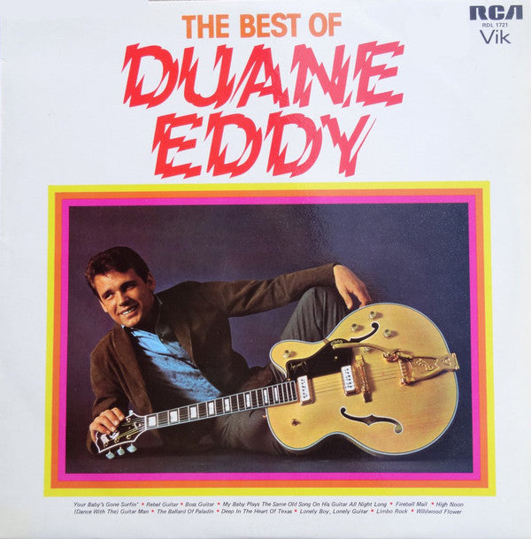 Duane Eddy : The Best Of Duane Eddy (LP, Comp, RE)