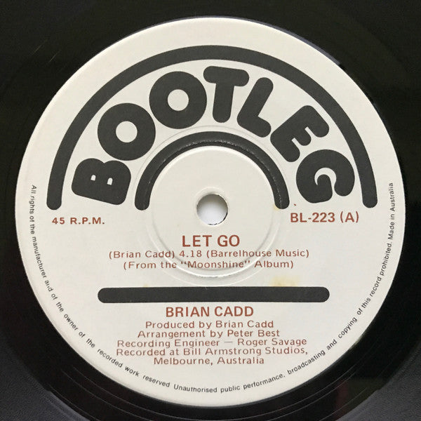 Brian Cadd : Let Go (7", Single)