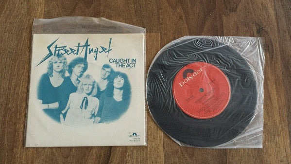 Street Angel (3) : Caught In The Act (7", Single)