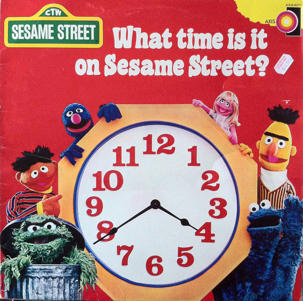 Sesame Street : What Time Is It On Sesame Street (LP, Album)
