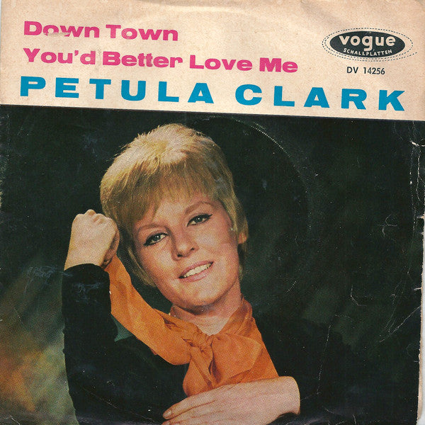 Petula Clark : Down Town (7", Single)