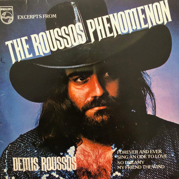 Demis Roussos : Excerpts From "The Roussos Phenomenon" (7", EP)