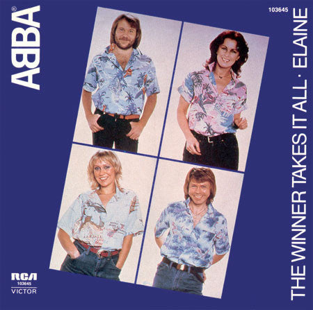 ABBA : The Winner Takes It All / Elaine (7", Single)