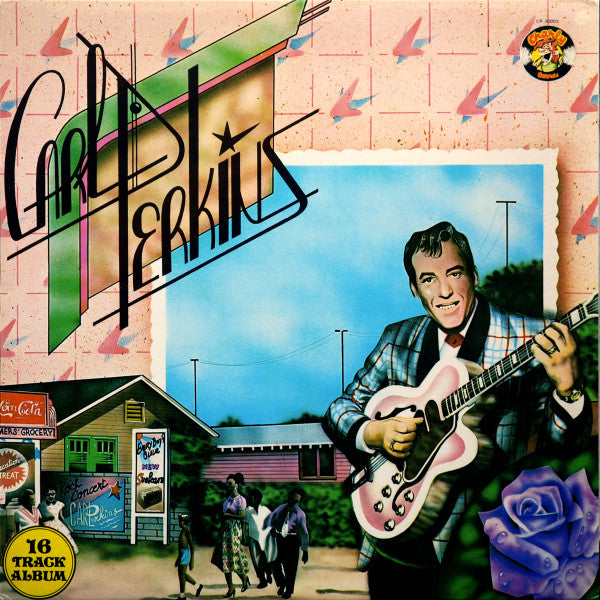 Carl Perkins : Rocking Guitarman (LP, Comp, RE)