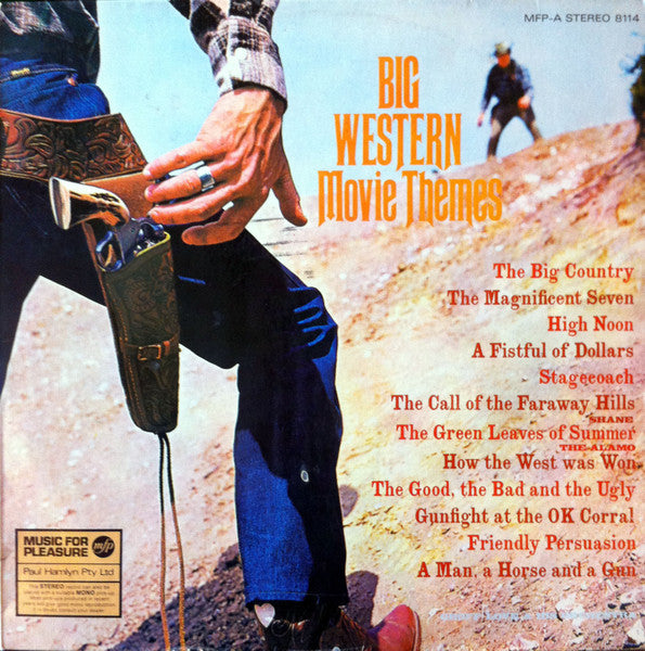 Geoff Love & His Orchestra : Big Western Movie Themes (LP)