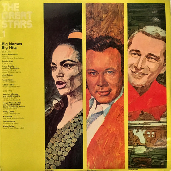 Various : The Great Stars (The Golden Years Of Show Business) (11xLP, Comp + Box)