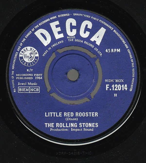 The Rolling Stones : Little Red Rooster (7", Single)