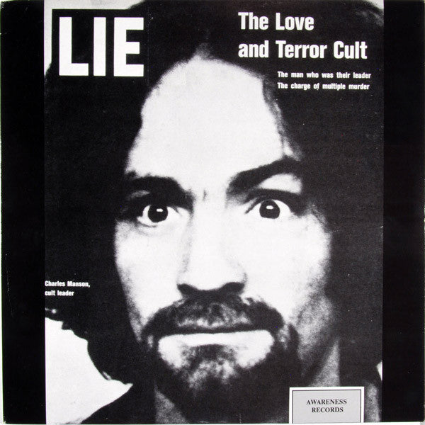 Charles Manson : LIE: The Love And Terror Cult (LP, Album, RE)
