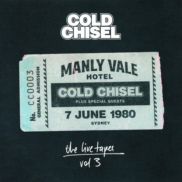 Cold Chisel : The Live Tapes - Vol 3 (2xLP, Ltd, Blu)