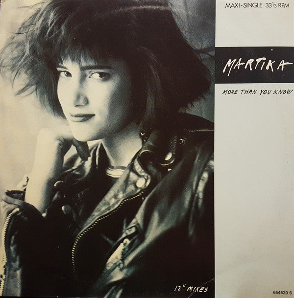 Martika : More Than You Know (12", Single)