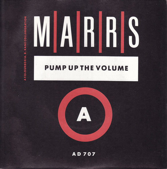 M|A|R|R|S : Pump Up The Volume (7", Single)