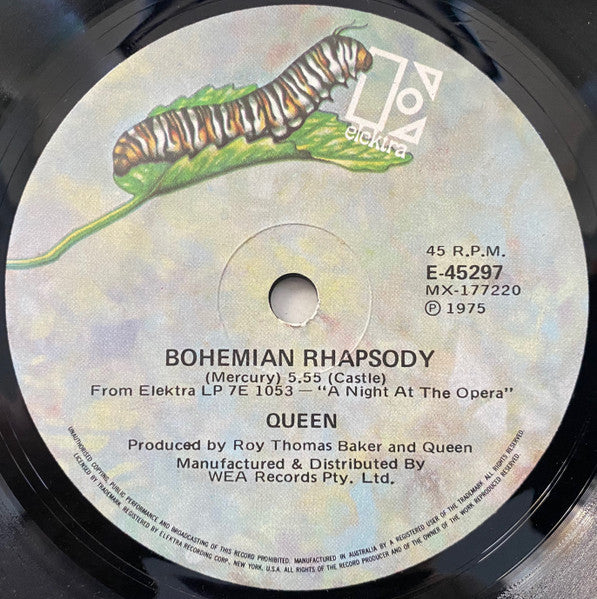 Queen : Bohemian Rhapsody (7", Single)