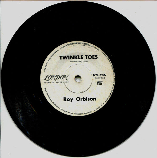 Roy Orbison : Twinkle Toes (7", Single)