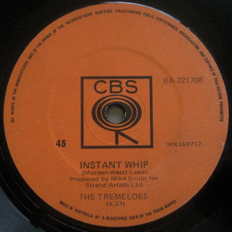 The Tremeloes : (Call Me) Number One (7", Single)