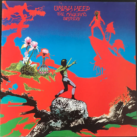 Uriah Heep : The Magician's Birthday (LP, Album, M/Print, Gat)