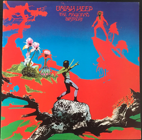 Uriah Heep : The Magician's Birthday (LP, Album, M/Print, Gat)