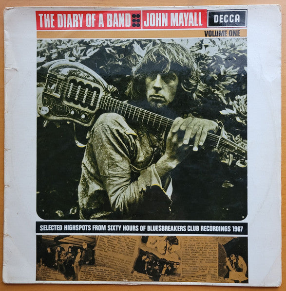 John Mayall : The Diary Of A Band (Volume One) (LP, Album)