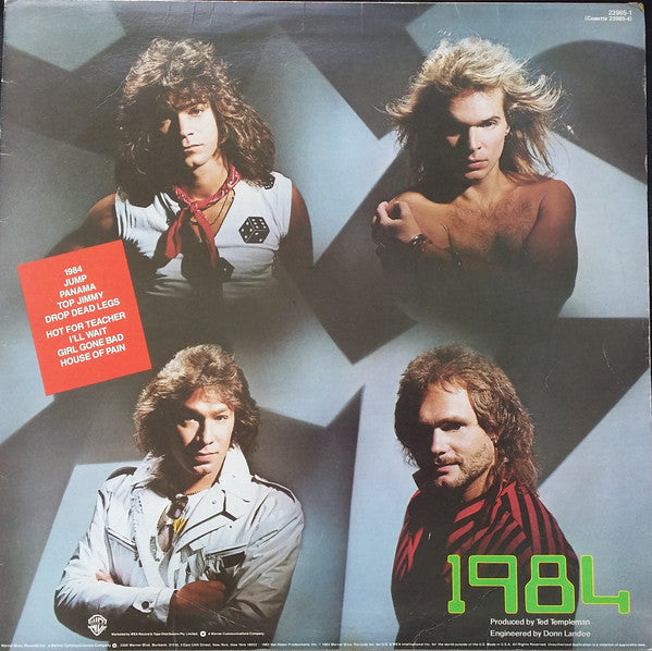 Van Halen : 1984 (LP, Album, Cop)