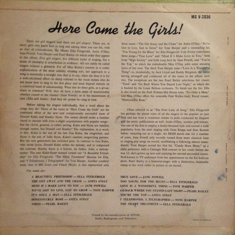 Various : Here Come The Girls (LP, Comp)