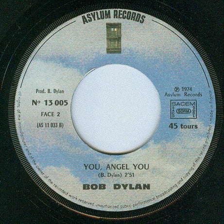 Bob Dylan : On A Night Like This (7", Single)