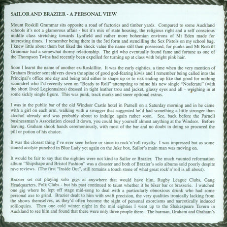Hello Sailor : The Sailor Story 1975-1996 (2xCD, Comp)
