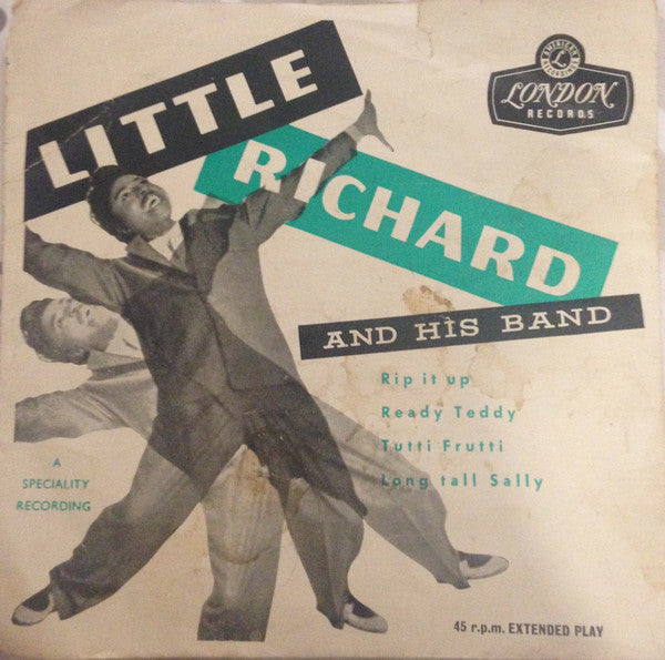 Little Richard And His Band : Little Richard And His Band (7", EP, Sil)