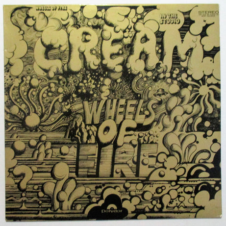 Cream (2) : Wheels Of Fire - In The Studio (LP, Album)