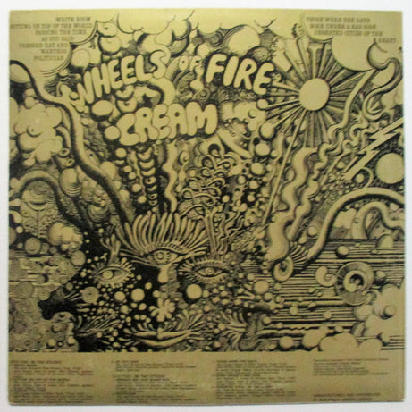 Cream (2) : Wheels Of Fire - In The Studio (LP, Album)