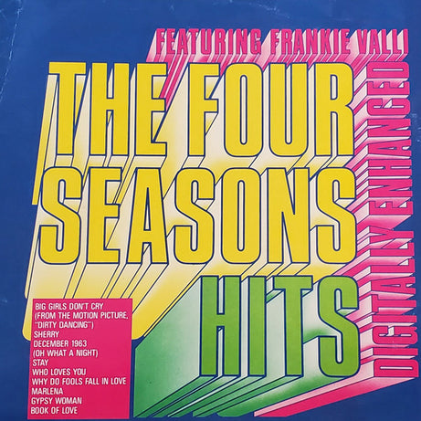 The Four Seasons featuring Frankie Valli : The Four Seasons Hits (LP, Comp)