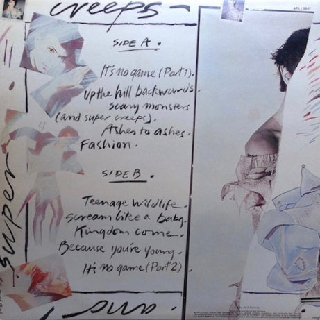 David Bowie : Scary Monsters (LP, Album)