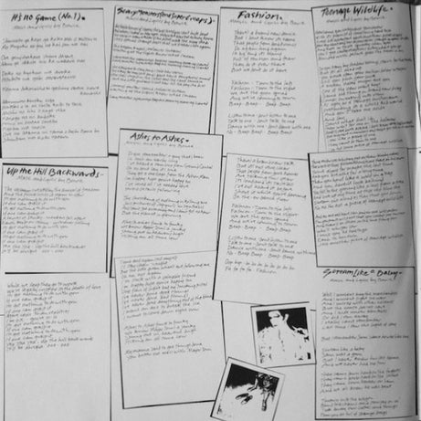 David Bowie : Scary Monsters (LP, Album)