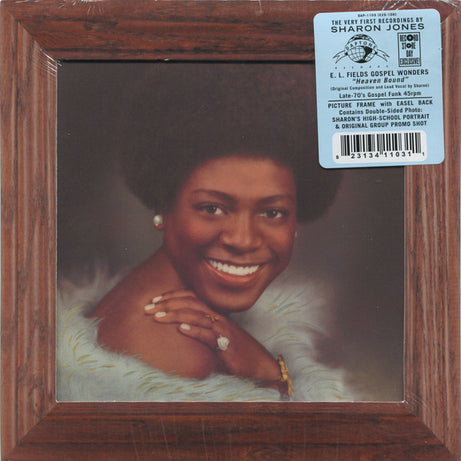 E. L. Fields Gospel Wonders Featuring Sharon Jones : Heaven Bound (7", RSD, Single, Ltd)
