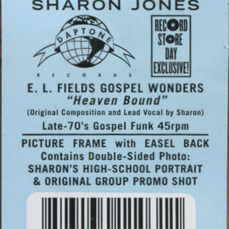 E. L. Fields Gospel Wonders Featuring Sharon Jones : Heaven Bound (7", RSD, Single, Ltd)