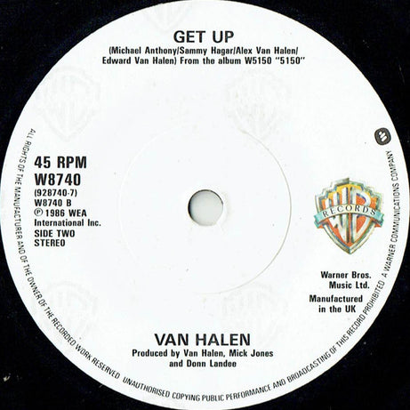 Van Halen : Why Can't This Be Love (7", Single, Pap)