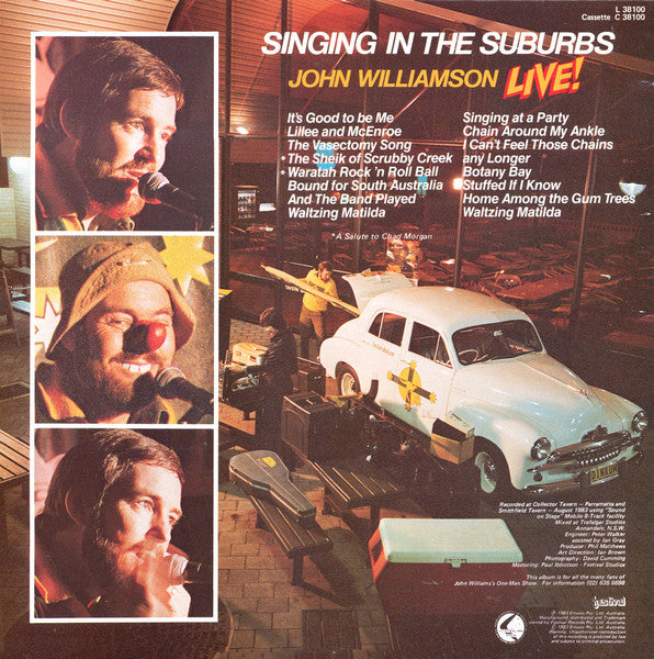 John Williamson : Singing In The Suburbs (LP, Album)