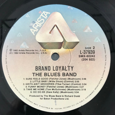 The Blues Band : Brand Loyalty (LP, Album)