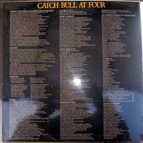 Cat Stevens : Catch Bull At Four (LP, Album, Lam)