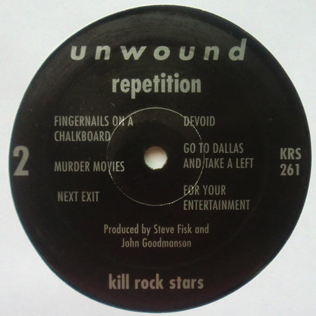 Unwound : Repetition (LP, Album)