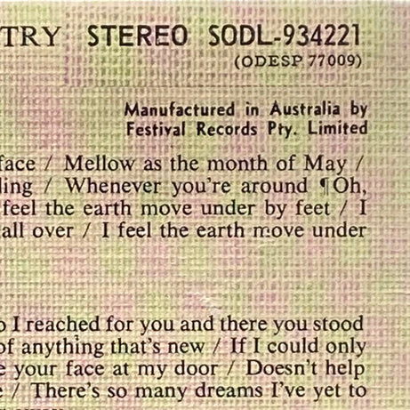 Carole King : Tapestry (LP, Album, Gat)