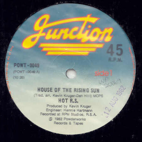HOT R.S. : House Of The Rising Sun (12")