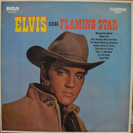 Elvis Presley : Elvis Sings "Flaming Star" (LP, Album, RP, Blu)