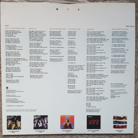 The Police : Every Breath You Take (The Singles) (LP, Comp)