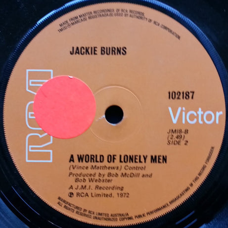 Jackie Burns : (If Loving You Is Wrong) I Don't Want To Be Right (7", Single)